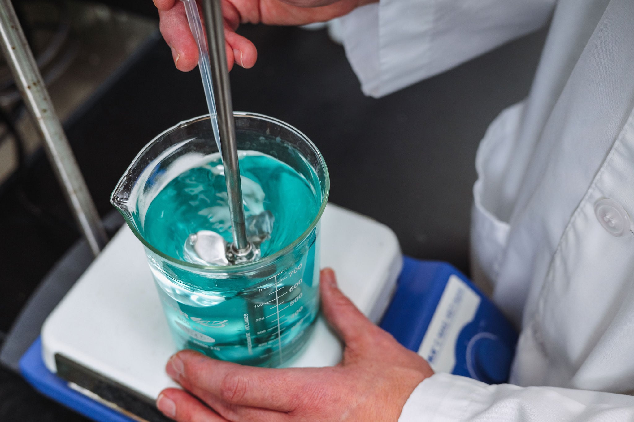 Chemical mixing process